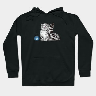 Snow Leopards Cuppa Hoodie